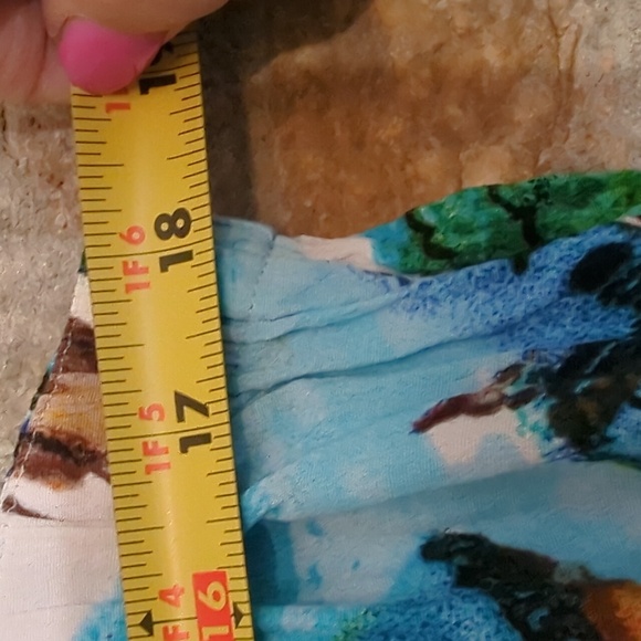 Chico's Multicolor Artistic Print Cropped Pants - Picture 8 of 11